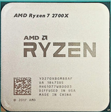 AMD Ryzen 7 2700X Desktop CPU Processor Socket AM4 R7 Eight Core YD270XBGM88AF