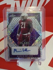 2021 Leaf Flash - Marvin Wilson #BA-MW1 Purple /50 (AU, RC)