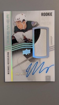 2023-24 Upper Deck Premier Rookie Michael Kesselring /249 RC Auto Patch