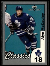 2002-03 Upper Deck MVP #171 Alyn McCauley Toronto Maple Leafs
