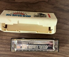 Hohner Big River Harp Harmonica With case Key Of F