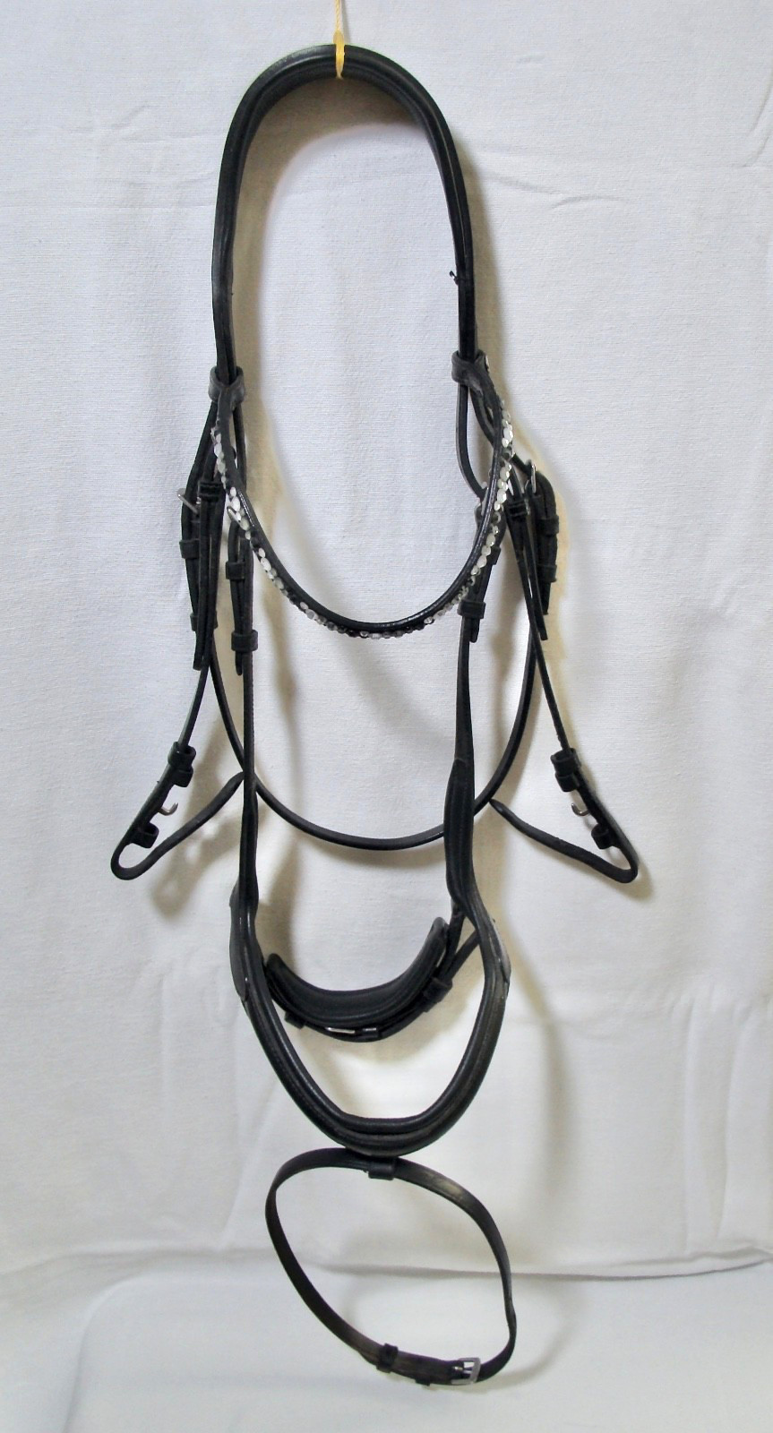 Kavalkade Snaffle Bridle • IVANA • Black Leather/Patent Leather • Cob Size Used