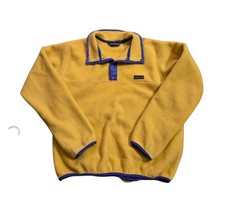Vintage 1980s Yellow Patagonia Snap-T - Trian...