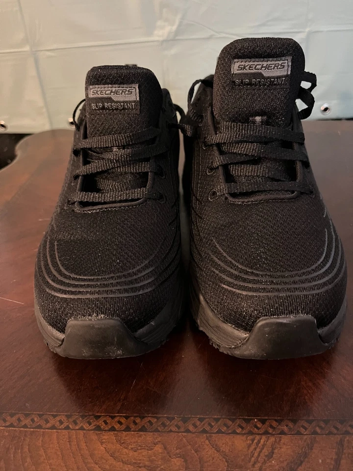 Skechers Mujer Max Amortiguación Elite Sr Manos Libres Slip-ins Cuidado de la Salud Profesional Foto 4 de 4