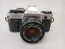 Canon AE-1 Program 35mm Film Camera, 50mm Canon lens - Working