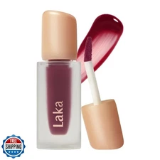 Laka Fruity Glam Tint, 4.5g/0.15 oz., Glowing Lip Stain with Wide Color Spect