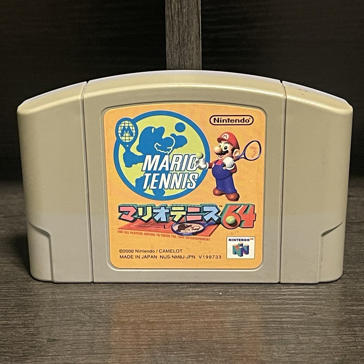 Mario Tennis 64 Japanese Nintendo 64 N64 Japan import US Seller