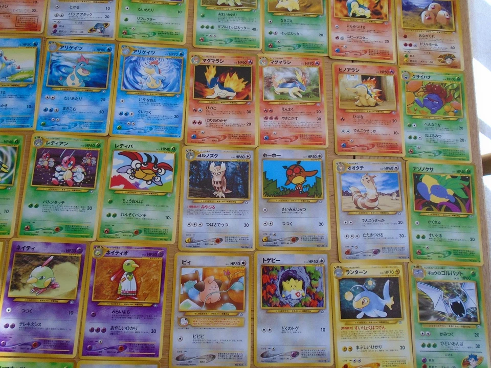 Pokemon Japanese Vintage Old Back Bulk Bundle 138 DIFFERENT + 157 DUPLICATES - Image 3 of 4