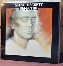 STEVE HACKETT, Defector LP Charisma 1980 Canadian Release W/Sleeve NM/VG+