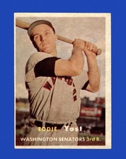 1957 Topps Set-Break #177 Eddie Yost EX-EXMINT *GMCARDS*