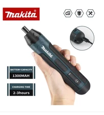 Maki-ta Cordless Electric Screwdriver 1300mAh Multi-Function Power Drill-WB