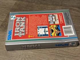 Iron Tank Nintendo Nes *Box Only* No Game Authentic Very Good Shape