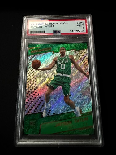 2017 Panini Revolution Jayson Tatum #121 RC Rookie PSA 9 MINT Boston Celtics