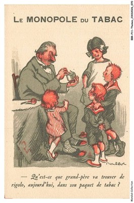 BBRP11-0547 - ILLUSTRATOR - Das Tabakmonopol - Was geht Großvater