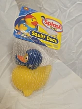 Ja-Ru Water Squirt Rubber Duck Fun Toddlers Kids Baby Bath Tub 2010 Splash Fun