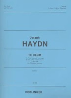 Franz Joseph Haydn | Te Deum Hob.Xxiiic:1 FüR Soli, Chor, Orchester Und Orgel...