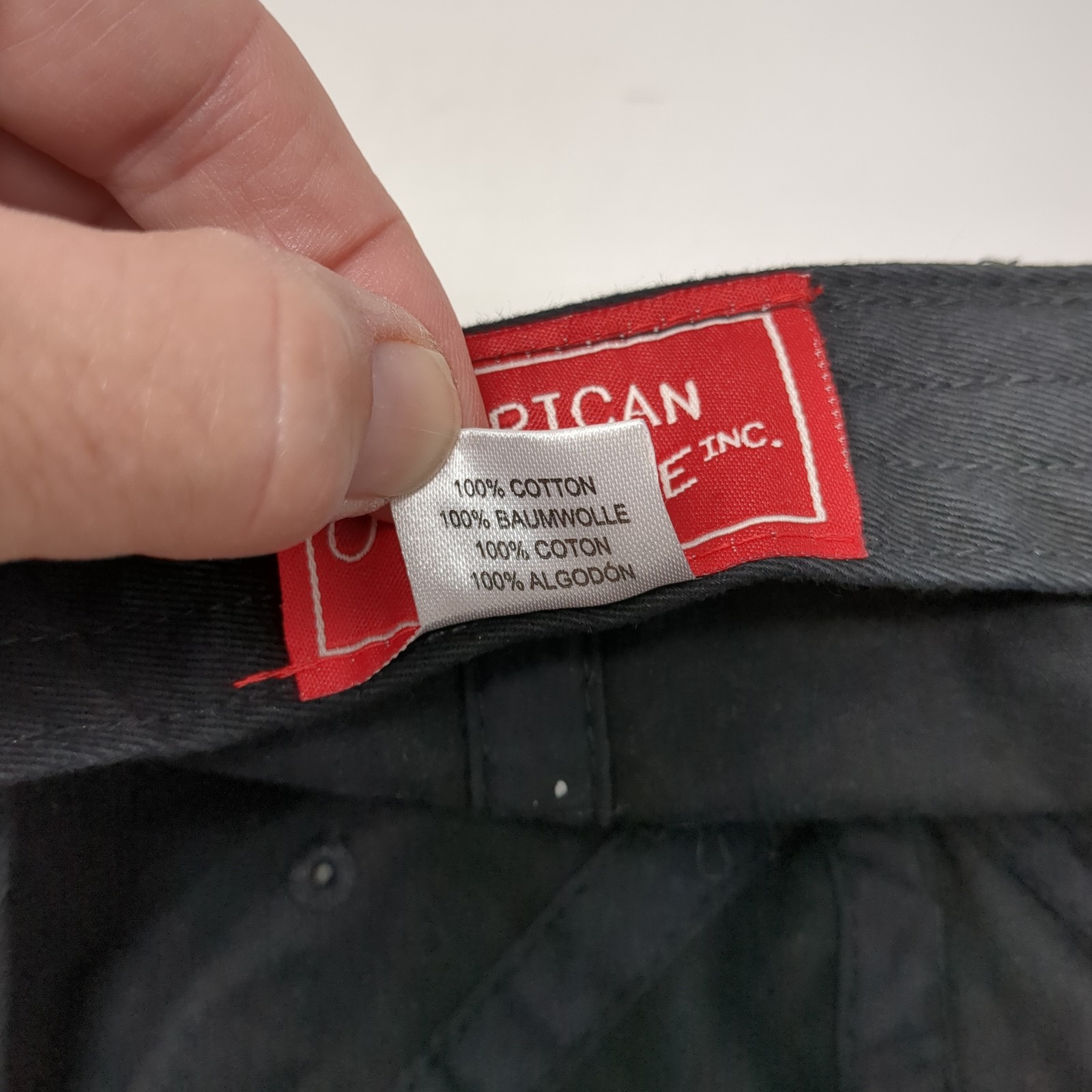 American Needle Slideback Hat Solid Black One Siz… - image 10