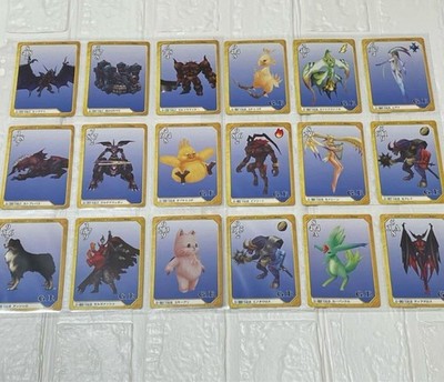 FF8 Carddass Masters Triple Triad G1–110 Complete Set Rare | eBay FF8 Carddass Masters Triple Triad G1–110 Complete Set Rare | eBay
