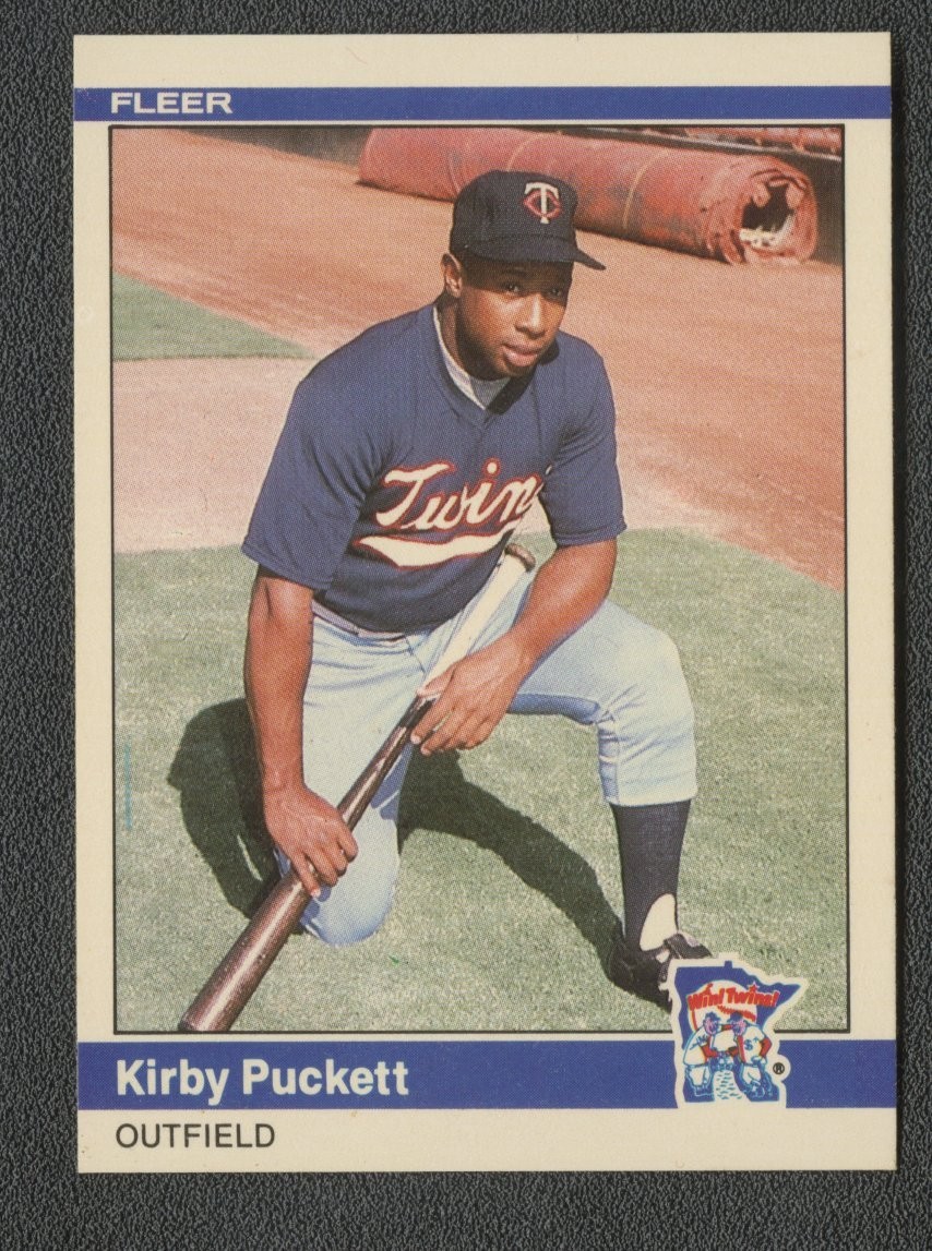 1984 Fleer Update Kirby Puckett #U-93 RC ROOKIE HOF