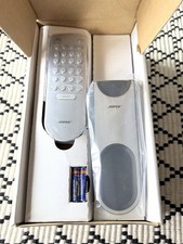 NEW Bose Wave Music System II Premium Backlit Remote Silver NIB