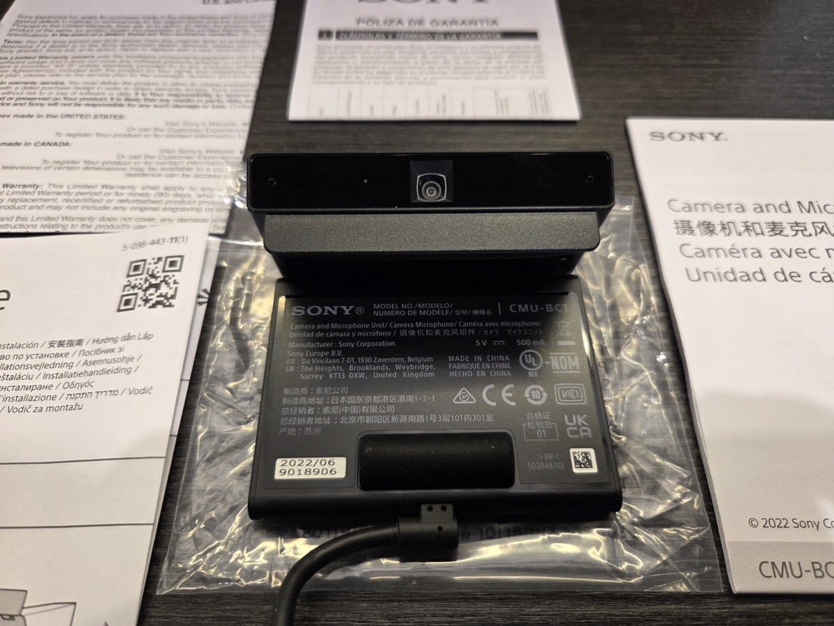 その他 SONY BRAVIA CAM (CMU-B01) Buy SONY BRAVIA CAM Compatible with Select Sony TVs (CMU-BC1