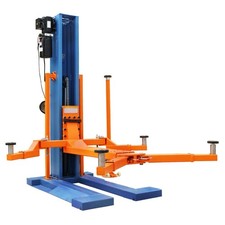 Single Post Vehicle Lift Auto Lift Manual Unlock Auto Repair 6600 Lbs - 220 V