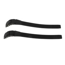 Durable Nylon Roller Skate Buckle Strap Black Replaceable Skate Fixing Strap