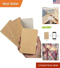 Pocket Notebook, 4 Pack Softcover Small Notebook for Taking Notes, Ruled Pape...