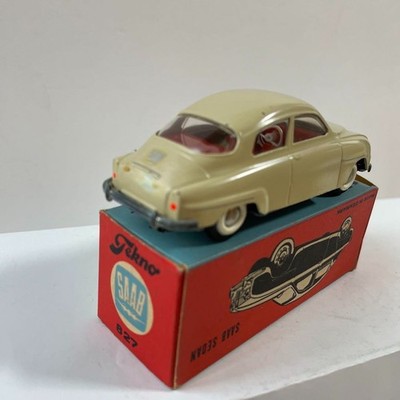 Tekno Saab 96 No.827 1965 Diecast Mini Car Denmark Made Vintage