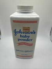 VINTAGE Johnson's Baby Body Powder Purest Protection 14 oz Soothing w/ Talc PROP