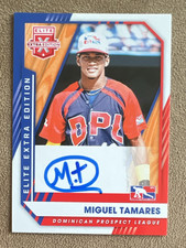 2021 Panini Elite Extra Edition - Miguel Tamares #220 DPL Signatures (AU, RC)