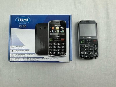 TELME C155 Seniorenhandy Großtasten Notruftaste Tischlader OVP