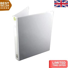 Professional A4 4D-Ring Binders - 16mm Capacity, Pack of 6, White Finish