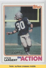1982 Topps In Action Steve Largent #250 HOF READ 6g3