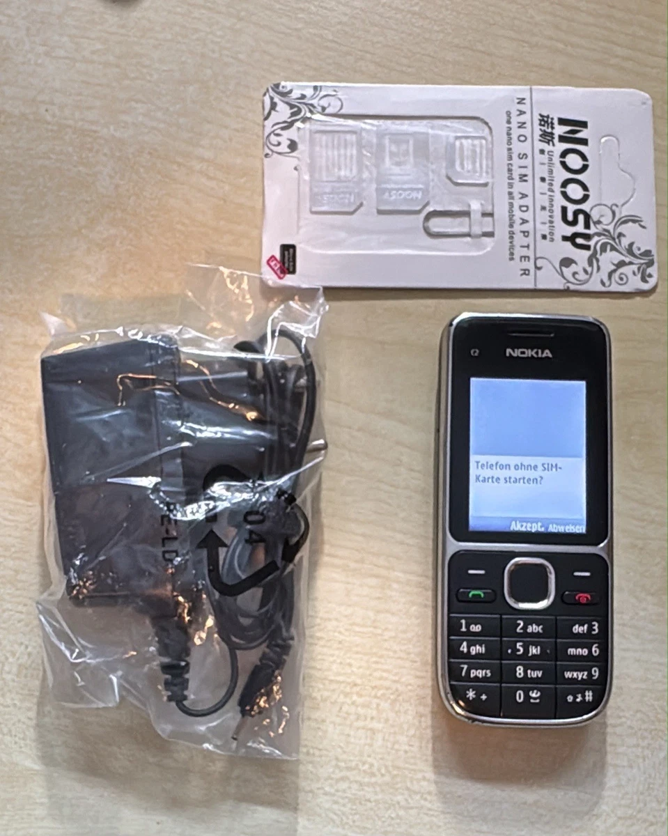 Nokia C2-01 RM 721 Geprüft Händler, Garantie, Komplett, Accu Neu, Top Zustand