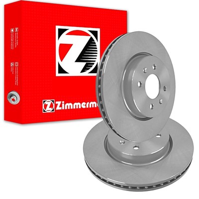2X ZIMMERMANN BREMSSCHEIBEN VORNE 280mm INNENBELÜFTET PASSEND FÜR KIA STONIC |