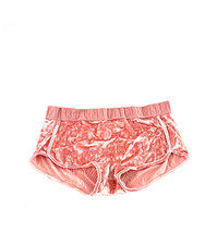 Victoria's Secret PINK Logo Velvet Boyshort Panty Perfect Pink