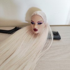 FASHION ROYALTY NADJA HEAD TESTA REROOT REPAINT DOLLS INTEGRITY TOYS