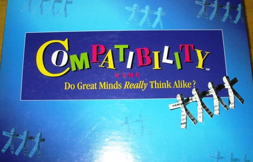 COMPATIBILITY Board Game Vintage 1996 Mattel 100% Complete! In MINT CONDITION!