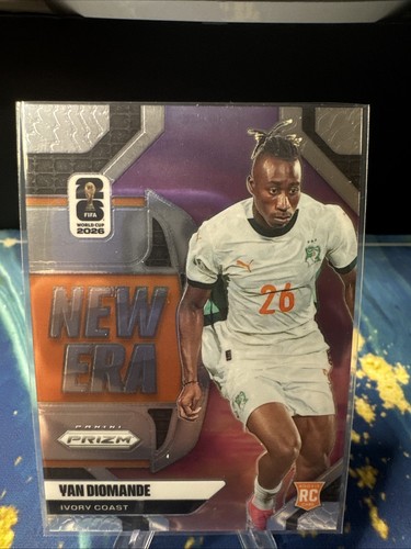 2026 Panini Prizm FIFA World Cup Soccer Yan Diomande New Era RC #18 Real Madrid