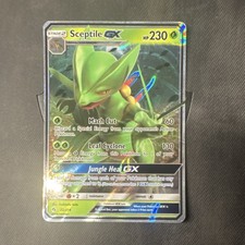 Pokémon Sceptile GX Ultra Rare Holo 22/214 230HP Sm-Lost Thunder on eBay