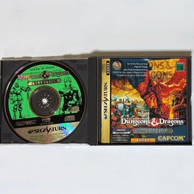 SEGA SATURN Dungeons & Dragons Collection Japanese version boxed Tested