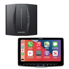 Alpine ILX-F509 Halo9 & PXE-C80-88 OPTIM8 8-Ch Hi-Res DSP Amplifier Bundle