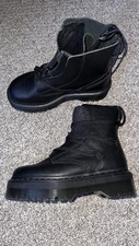 Dr. Martens Jarrick II Leather Platforms, Siz...