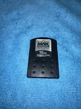 PS2 Max Memory 16MB Memory Card Sony PlayStation 2  USED Black