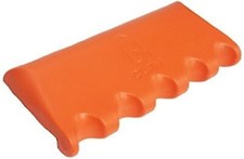 Q-Claw Portable Pool/Billiards Cue Stick Holder/Rack - 5 Place - ORANGE