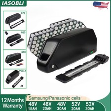 Ebike Battery 52V 48V 15Ah 20Ah 30Ah 1500W Hailong Electric Bike Battery Lithium