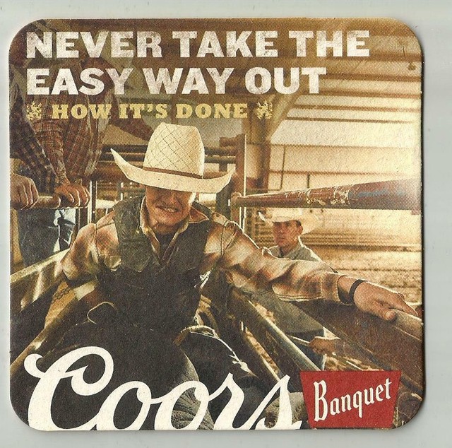 16 Coors Banquet PRCA Pro Rodeo Beer Coasters eBay