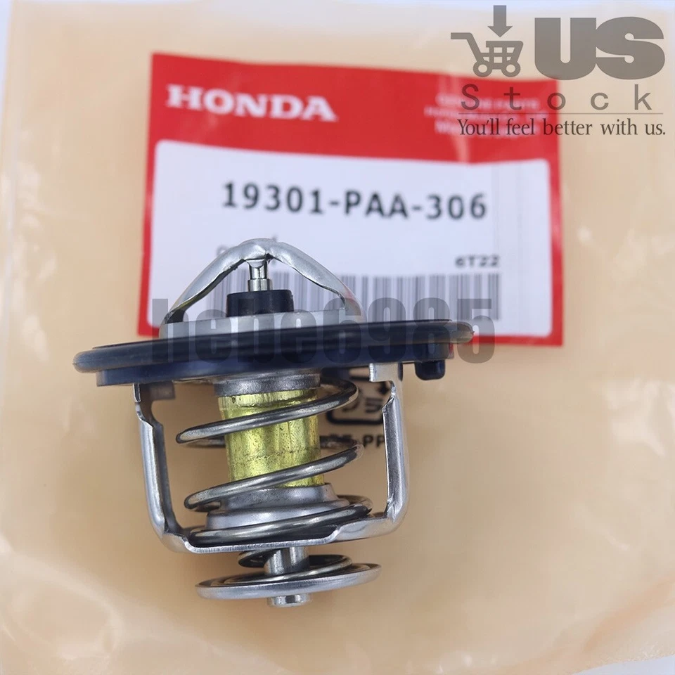 Termostato y junta OEM Honda Accord Prelude Integra CRV Civic 19301-PAA-306 Foto 2 de 4
