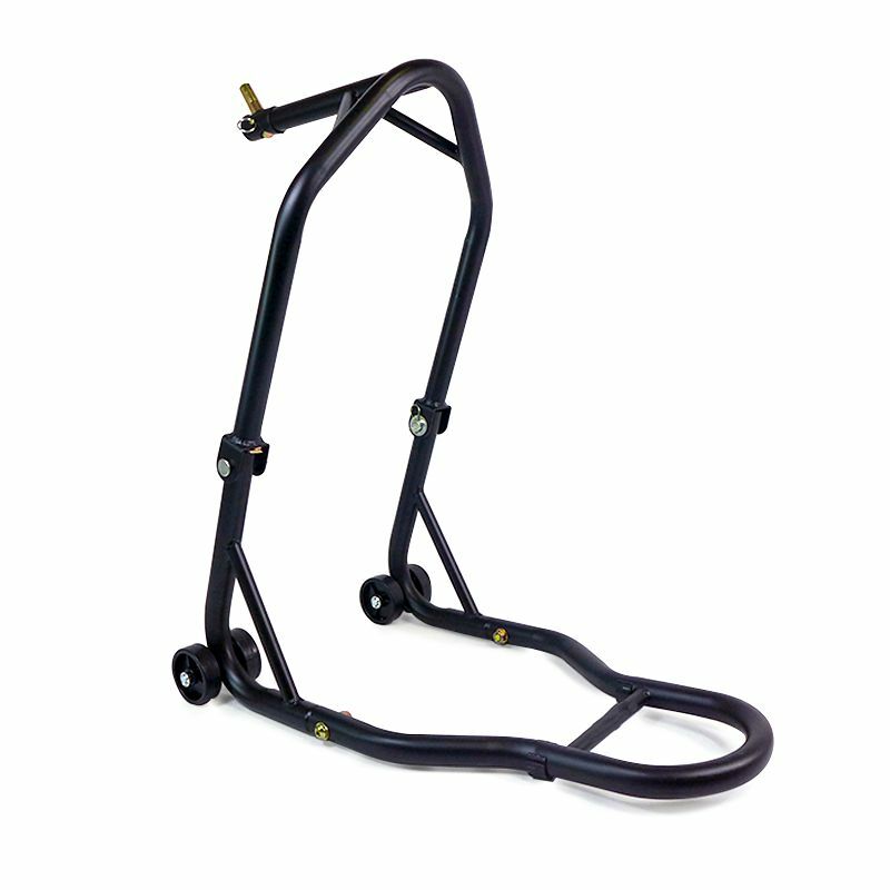 Lève moto avant sous colonne Honda CB 750 pour démonter la fourche facilement - 2